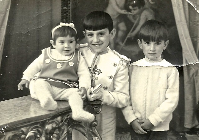 Antonia's 3 children ca 1970